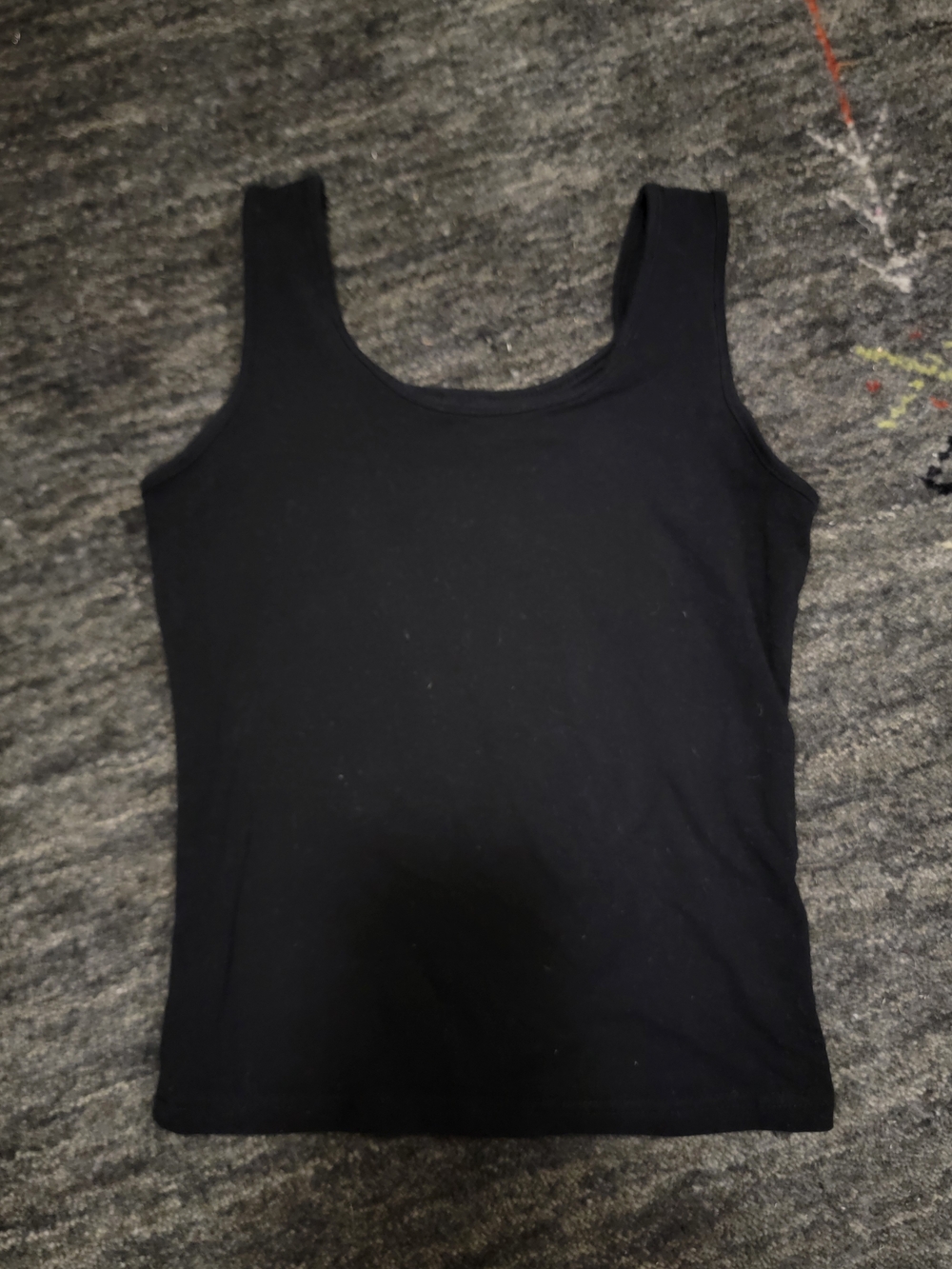 Classic Black Women's Tank Top - Versatile Everyday Layer